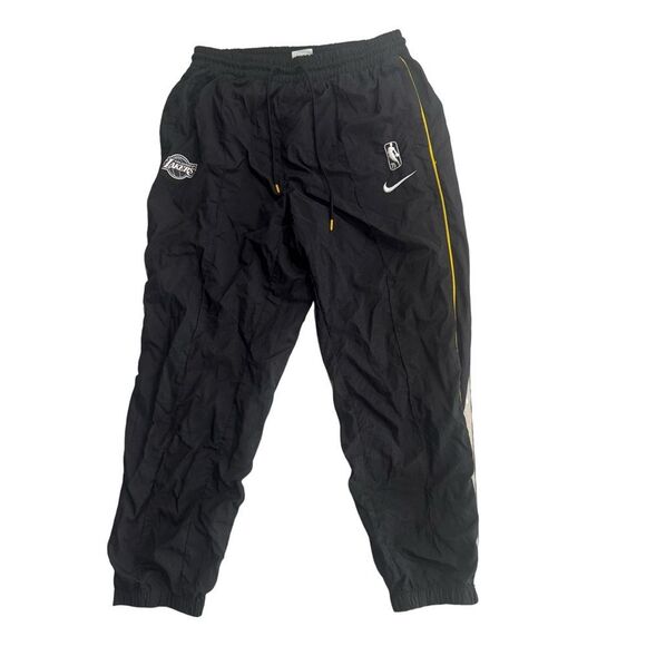 Nike Black NBA Track Pants Lakers size XL - Picture 1 of 4